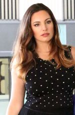 KELLY BROOK Arrives at The National Bank in Santa Monica
