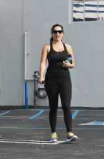 KELLY BROOK in Tights Leaves a Gym in Los Angeles 0901