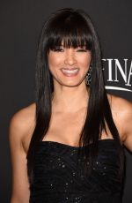 KELLY HU at Instyle and Warner Bros Golden Globes Party in Beverly Hills