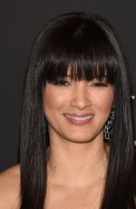 KELLY HU at Instyle and Warner Bros Golden Globes Party in Beverly Hills