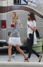 KENDALL JENNER and GIGI HADID at a Set of Photoshoot in Venice Beach