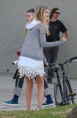 KENDALL JENNER and GIGI HADID at a Set of Photoshoot in Venice Beach