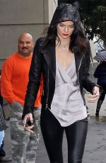 KENDALL JENNER and KHLOE KARDASHIAN Leaves Staples Center in Los Angeles