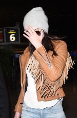 KENDALL JENNER Arrives at Charles De Gaulle Airport in Paris 2701