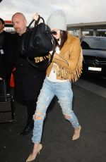 KENDALL JENNER Arrives at Charles De Gaulle Airport in Paris 2701
