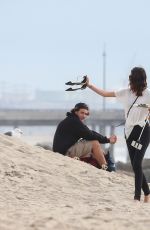 KENDALL JENNER at a Photoshoot in Venice Beach