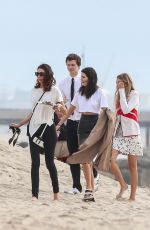KENDALL JENNER at a Photoshoot in Venice Beach