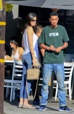 KENDALL JENNER in Jeans at Joan