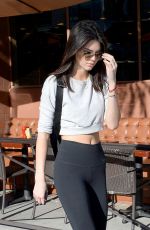 KENDALL JENNER in Tights Out and About in Beverly Hills 0501