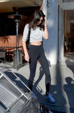 KENDALL JENNER in Tights Out and About in Beverly Hills 0501