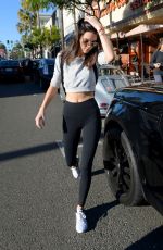 KENDALL JENNER in Tights Out and About in Beverly Hills 0501
