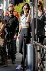 KENDALL JENNER in Tights Out and About in Beverly Hills 0501