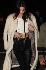KENDALL JENNER Leaves The Staples Center in Los Angeles 2201