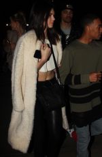 KENDALL JENNER Leaves The Staples Center in Los Angeles 2201
