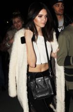 KENDALL JENNER Leaves The Staples Center in Los Angeles 2201