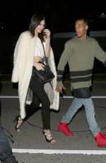 KENDALL JENNER Leaves The Staples Center in Los Angeles 2201