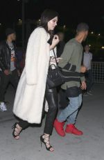 KENDALL JENNER Leaves The Staples Center in Los Angeles 2201