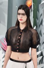 KENDALL JENNER on the Runway of Chanel Fashion Show in Paris