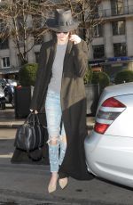 KENDALL JENNER Out and About in Paris 2401