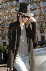 KENDALL JENNER Out and About in Paris 2401