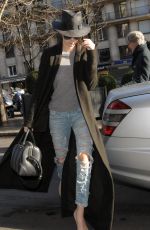 KENDALL JENNER Out and About in Paris 2401