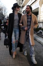 KENDALL JENNER Out and About in Paris 2401