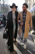 KENDALL JENNER Out and About in Paris 2401
