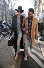 KENDALL JENNER Out and About in Paris 2401