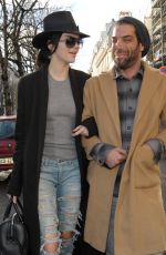 KENDALL JENNER Out and About in Paris 2401