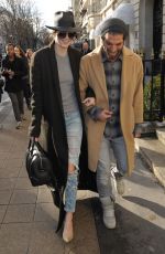 KENDALL JENNER Out and About in Paris 2401