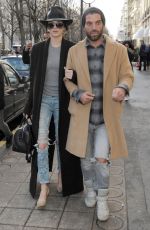 KENDALL JENNER Out and About in Paris 2401