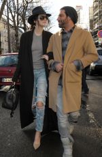 KENDALL JENNER Out and About in Paris 2401