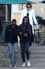 KENDALL JENNER Out for Lunch in Calabasas 0301