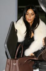 KIM KARDASHIAN and Kanye West at Los Angeles International Airport 0701