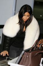 KIM KARDASHIAN and Kanye West at Los Angeles International Airport 0701