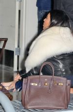 KIM KARDASHIAN and Kanye West at Los Angeles International Airport 0701