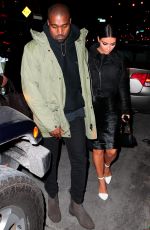 KIM KARDASHIAN and Kanye West Out in New York 0801