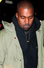 KIM KARDASHIAN and Kanye West Out in New York 0801