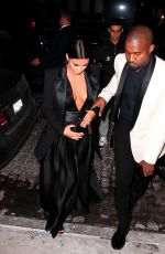 KIM KARDASHIAN and Kanye West Out in New York 0801