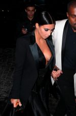 KIM KARDASHIAN and Kanye West Out in New York 0801