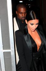 KIM KARDASHIAN and Kanye West Out in New York 0801
