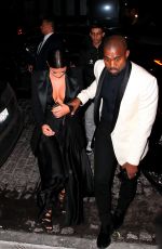 KIM KARDASHIAN and Kanye West Out in New York 0801