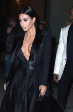 KIM KARDASHIAN and Kanye West Out in New York 0801