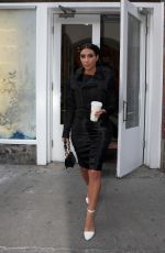 KIM KARDASHIAN and Kanye West Out in New York 0801