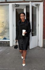 KIM KARDASHIAN and Kanye West Out in New York 0801