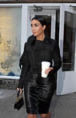 KIM KARDASHIAN and Kanye West Out in New York 0801