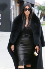 KIM KARDASHIAN Arrives at a Sporting Store in Los Angeles