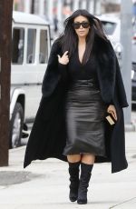 KIM KARDASHIAN Arrives at a Sporting Store in Los Angeles