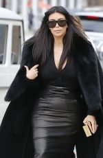 KIM KARDASHIAN Arrives at a Sporting Store in Los Angeles