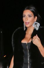 KIM KARDASHIAN Arrives at Sam Smith Concert